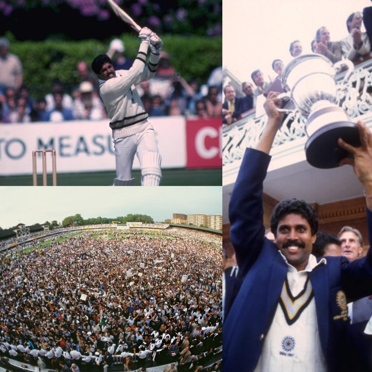 Shebas_10dulkar's tweet image. For India in 1983 World Cup 

Most Runs - 𝗞𝗮𝗽𝗶𝗹 (303)
Most 4s - 𝗞𝗮𝗽𝗶𝗹 (24)
Most 6s - 𝗞𝗮𝗽𝗶𝗹 (7)
Highest Score - 𝗞𝗮𝗽𝗶𝗹 (175*)
Highest Avg - 𝗞𝗮𝗽𝗶𝗹 (60.60)
Highest SR - 𝗞𝗮𝗽𝗶𝗹 (108.99)
Most Maidens - 𝗞𝗮𝗽𝗶𝗹 (13)
Best Fig - 𝗞𝗮𝗽𝗶𝗹 (5/43)
3rd Most…