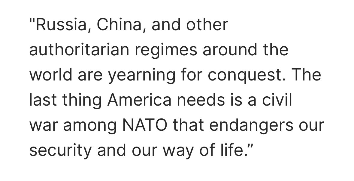 Utah <a href="/RepBlakeMoore/">Congressman Blake Moore</a> and <a href="/RepStenyHoyer/">Steny Hoyer</a> release joint statement from Friends of Denmark Caucus saying the “sabre-rattling about annexing Greenland is needlessly dangerous.”

More from their statement: