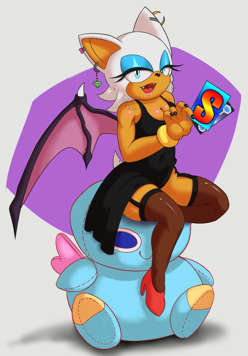 Rouge the bat!

#rougethebat #sonicthehedgehog