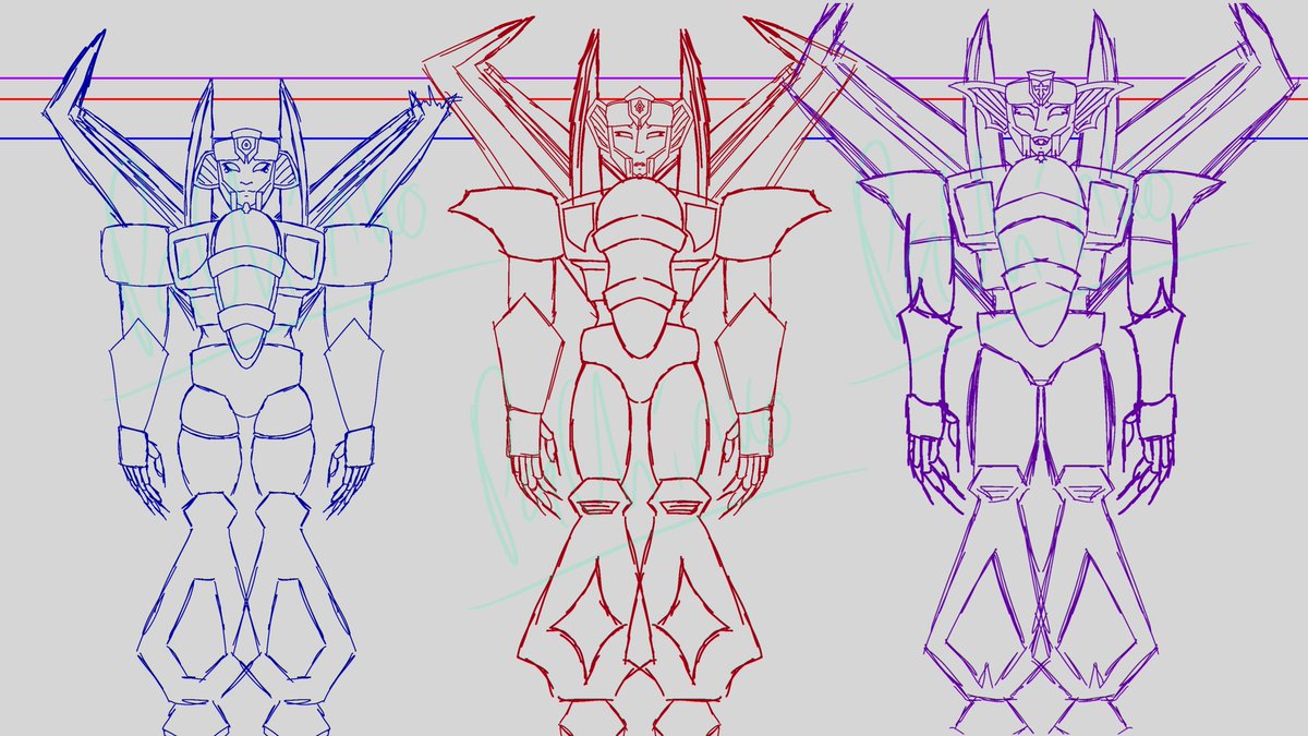 Pachink0Lessons's tweet image. Finally drew out the OG Trine fer TC!!!!! Been sittin on this AU fer a while, and was bored enough at work to finally start on the sketches (and I had some encouragement)

Gonna post my Jackie design later

#maccadams #elitetrine #thundercracker #starscream #skywarp