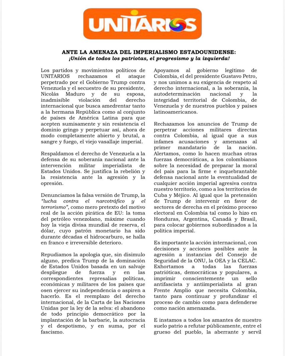 UNITARIOS tweet media