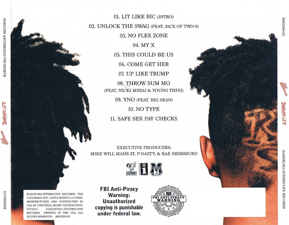 Kurrco's tweet image. Rae Sremmurd's debut studio album 'SremmLife' dropped 11 years ago today ⛽️ 

Favorite track on the project?