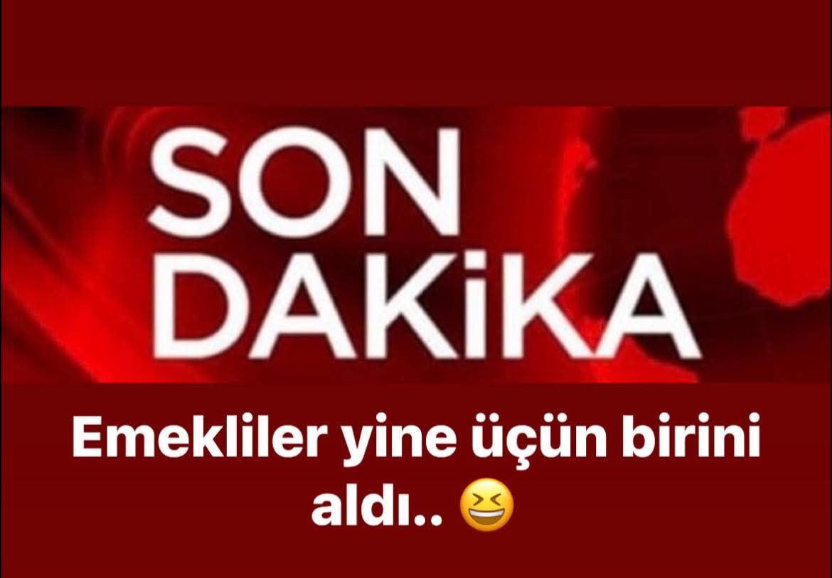 Delikadn35's tweet photo. Oy veren  emekliler gördünüz mü ebenizin zammını ? 
Şimdi kahvede birbirinizin gözlerine bakın kim kime çay ısmarlaycak diye.! 😁🥸
#EmekliyiEzeniktidardır https://t.co/nTnyBG02wl