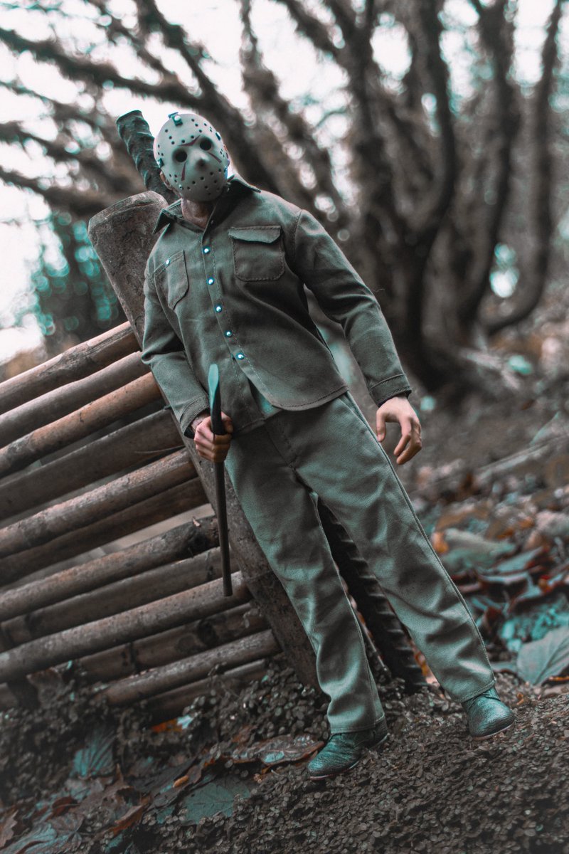 Theghostoflamln's tweet photo. Got up to some toy photography the other day with my new Jason!!! #Horrorart #FridayThe13th #canon #JasonVoorhees #camp https://t.co/J3m2KYz7kC