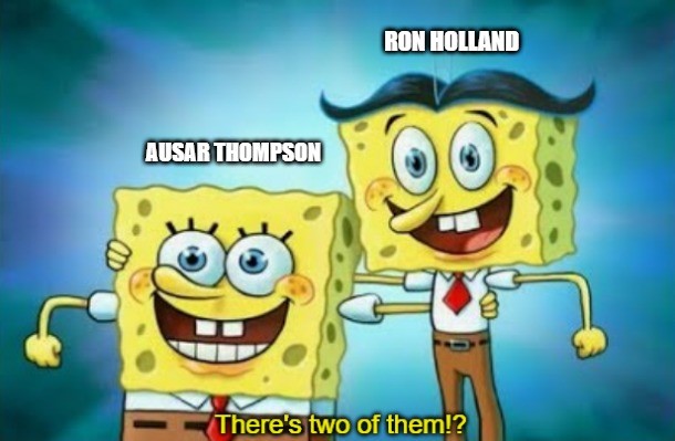 HeyJoeBaby's tweet photo. Imagine being a Knicks ballhandler tonight

-Ausar Thompson finally heads to the bench. 

-You take a breath.

-Ron Holland steps on the court. https://t.co/yAENuiZad0