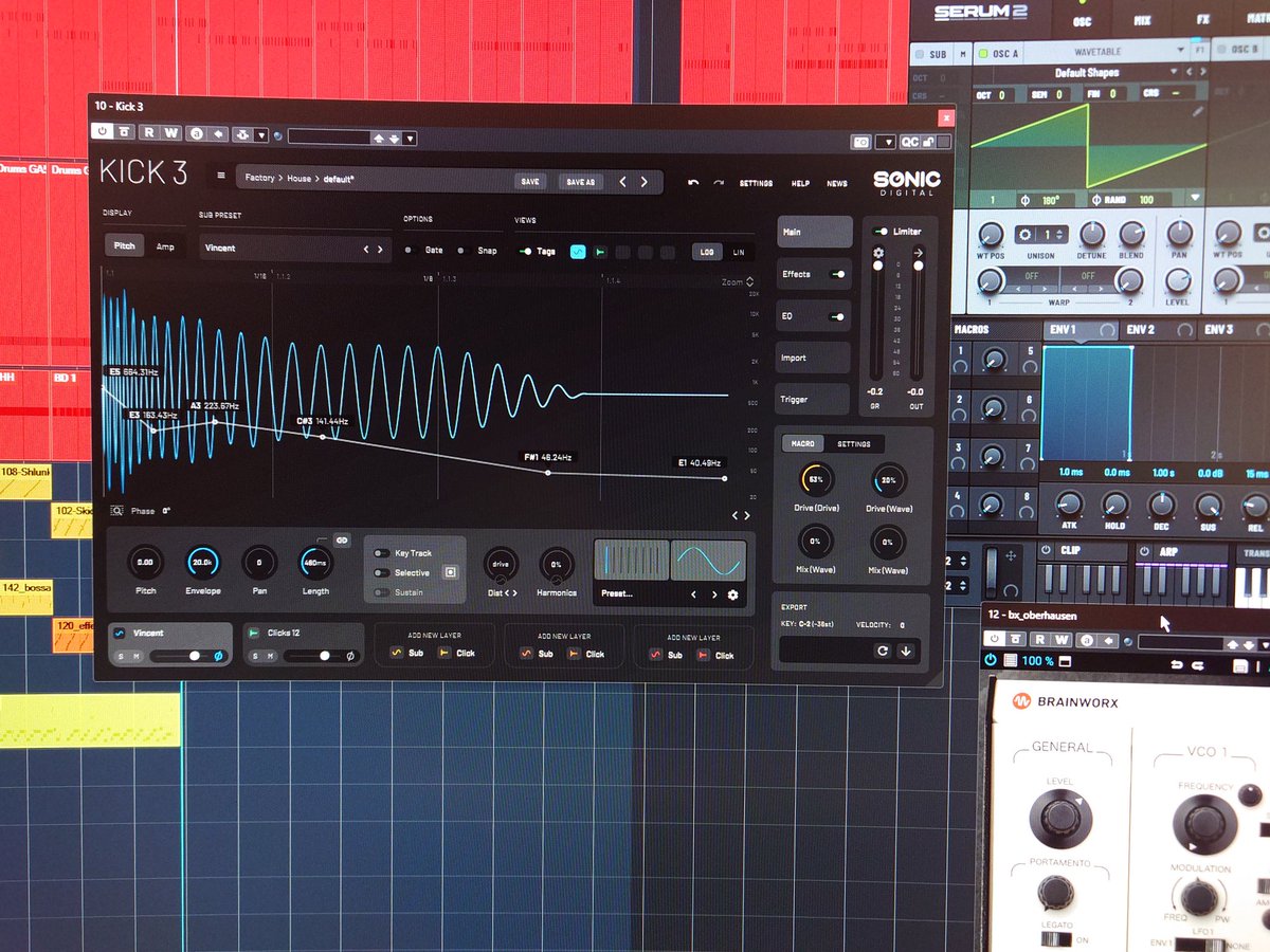BFの時購入したKICK3。音がSONICぽい。
質がいい感じ。