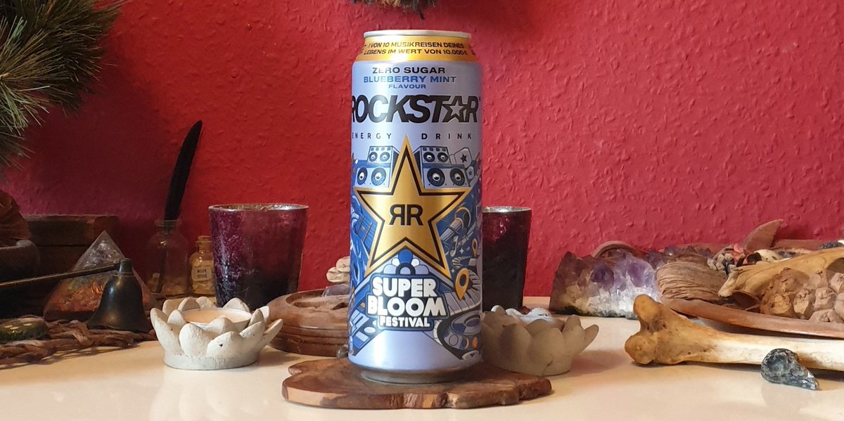 raincandyED's tweet image. Good morning everyone~~

Starting this long, long workday with a can of Rockstar, blueberry mint 🫐