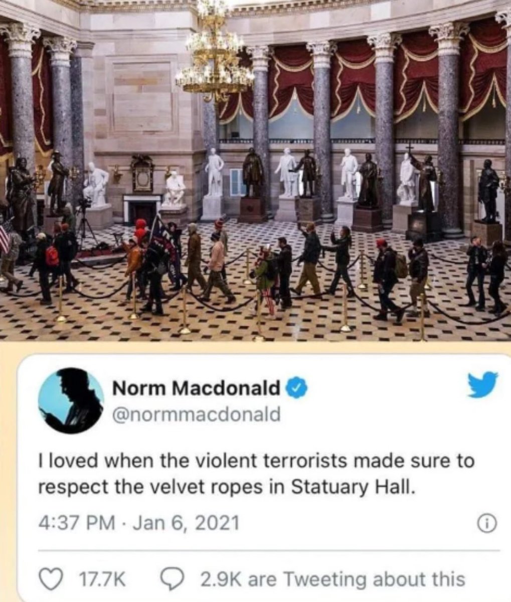 tomorrow is the 5th anniversay of when Norm simply debunked the J6 psyop in real time 😂