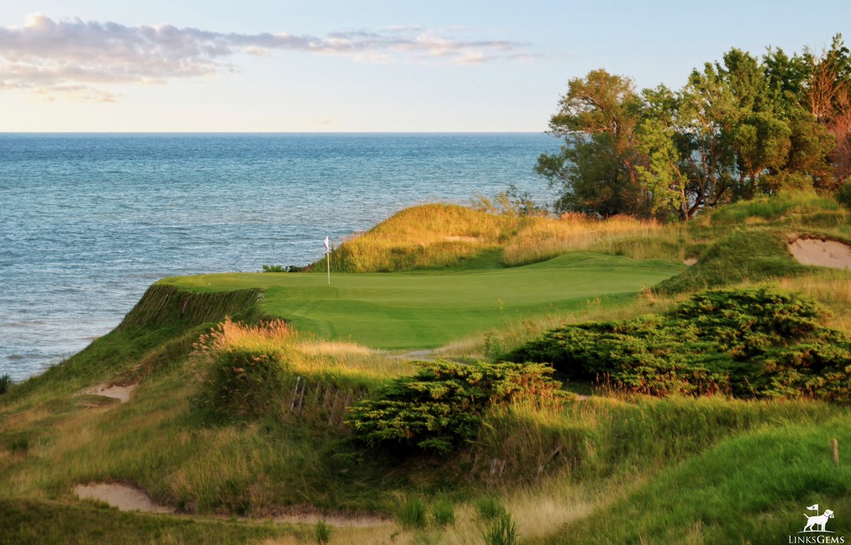 Whistling Straits has an incredible quartet of lakeside par-3s that are as punishing as they are beautiful. And they’ve got great names too:

No. 3 - 188yds - O’Man
No. 7 - 221yds - Shipwreck
No. 12 - 163yds - Pop Up
No. 17 - 249yds - Pinched Nerve

Pete Dye really could build a