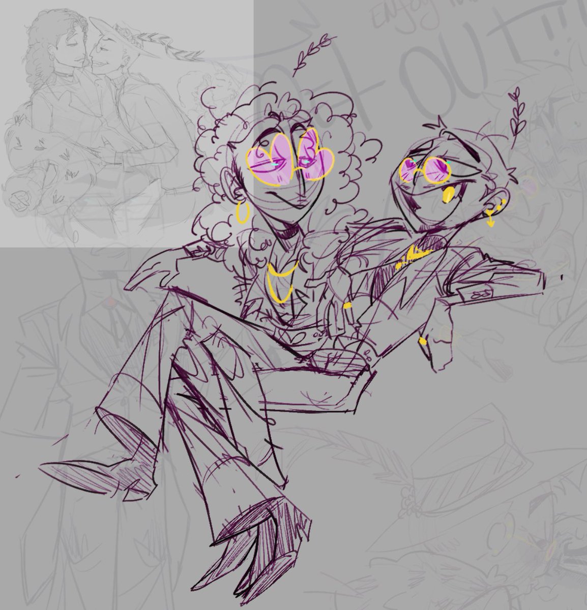 Legs 🦋🦋
Curly Val design by: <a href="/LEECHES_Ala/">LEECHES</a> 
#HazbinHotel #HazbinHotelValentino