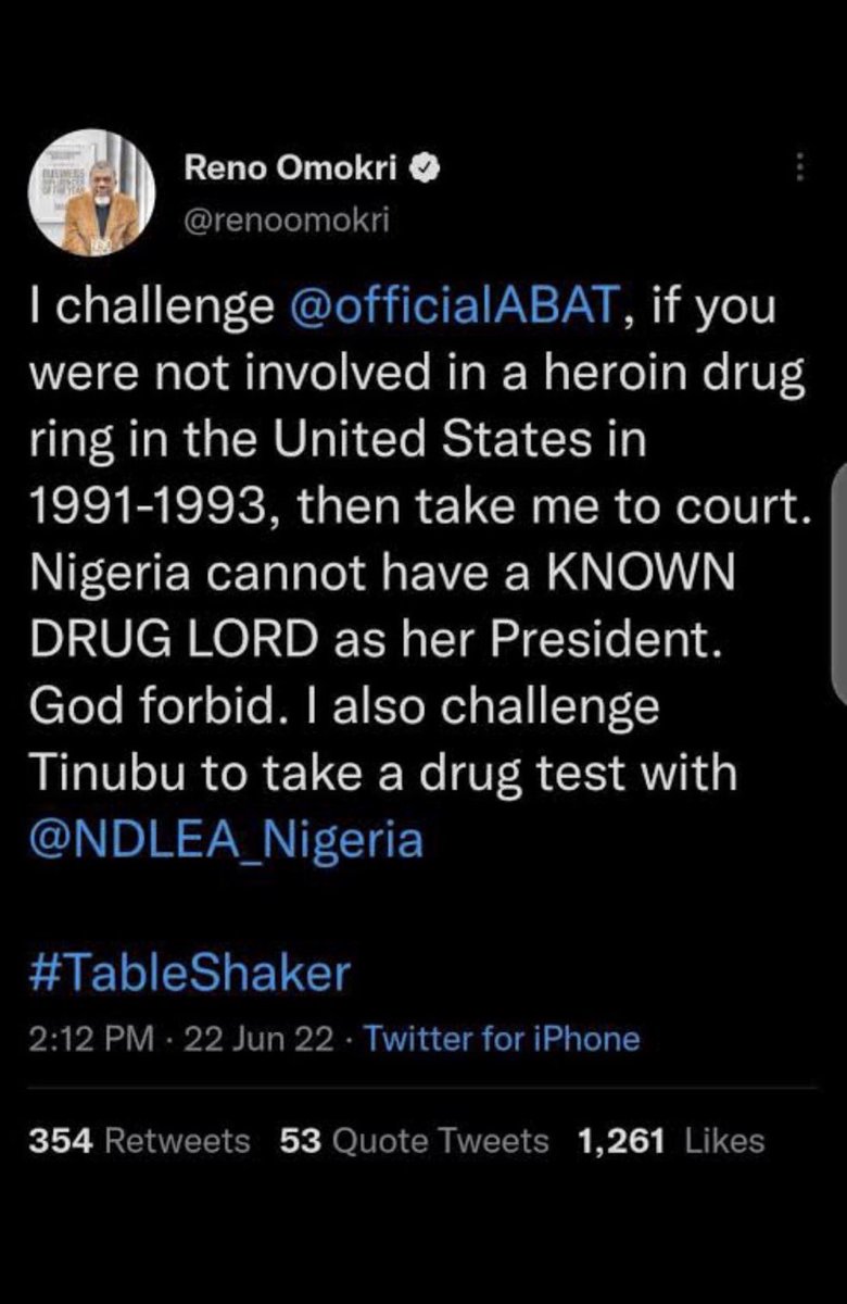 engr_shaibu_'s tweet photo. Tinubu’s Ambassador once said… https://t.co/nO9lGIdbXy