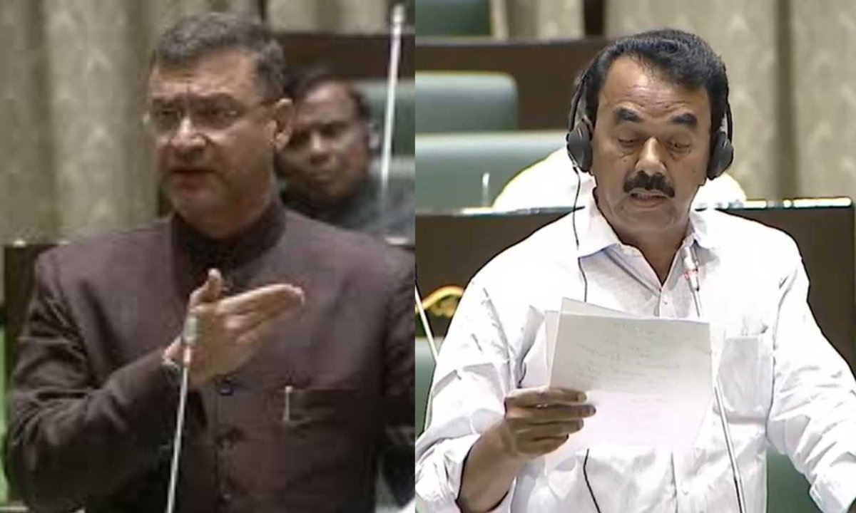 newsagehyd's tweet photo. Sharp exchanges erupted in the Telangana Assembly during the GST amendment bill debate, with AIMIM and BJP members clashing before the House passed the bill.

#TelanganaAssembly #GSTBill #Politics

https://t.co/dB08EdNrkf https://t.co/tuxgPEdbJ7