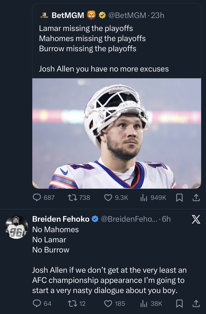 PPReflection's tweet image. And this is football engagement farming propaganda. I’ll post this fact 1,000 times. It’s obnoxious and it ruins true football analysis and discourse. Just a COUPLE examples when there are TONS. That’s three right here