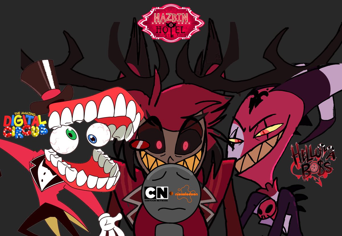 MajorGreen44978's tweet photo. Fanart I made :) #HazbinHotel #Helluvaboss #TheAmazingDigitalCircus #major_green44978 #Novaperthmajor #fanart #goviral #indie https://t.co/N2vqbDDkuO