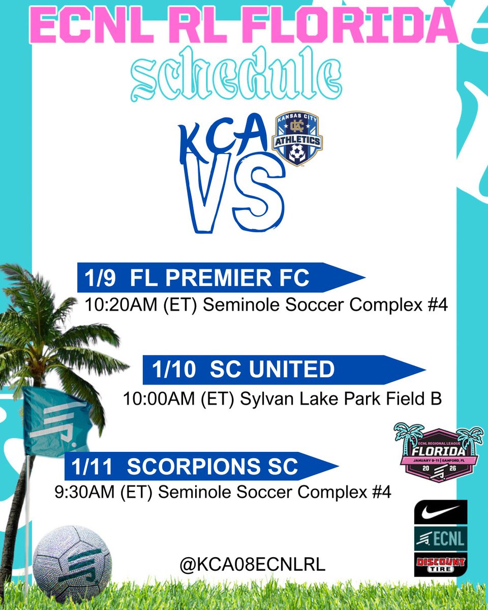 KC Athletics Academy Premier 08 ECNL RL tweet media