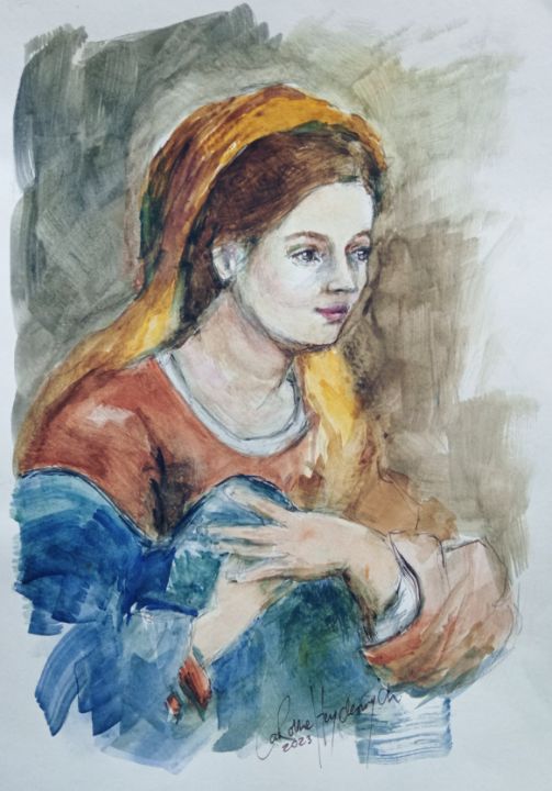 Art of the Day! "“A Prayer in Water”". Buy at: ArtPal.com/gouwspetro?i=1…