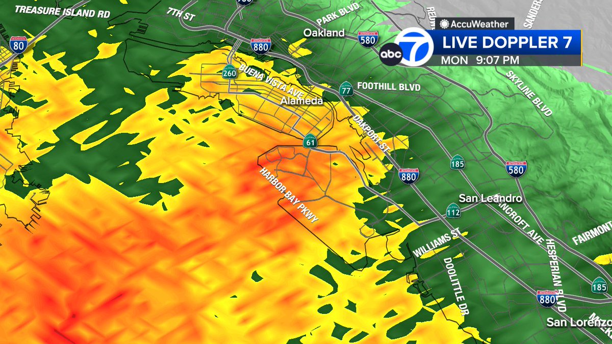 SandhyaABC7's tweet image. Good soaking for San Francisco &amp;amp; parts of east bay right now!  Here's how much has rain has fallen so far last 24-hours.  #ABC7now #SanFrancisco #BayArea #CAwx