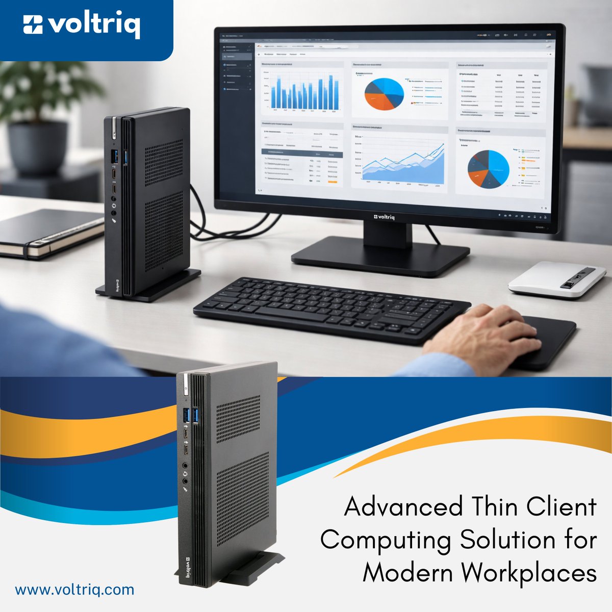 voltriq's tweet photo. VOLTRIQ MAKE IN INDIA

'Advanced Thin Client Computing Solution for Modern Workplaces'

#voltriq #voltriqindia #GeMIndia #Gemportal #gemdealer #indianproducts #manufacturer #supplier #ThinClient #minipc #thinclientpc #thinclientsetup https://t.co/SnKYzwZIHP
