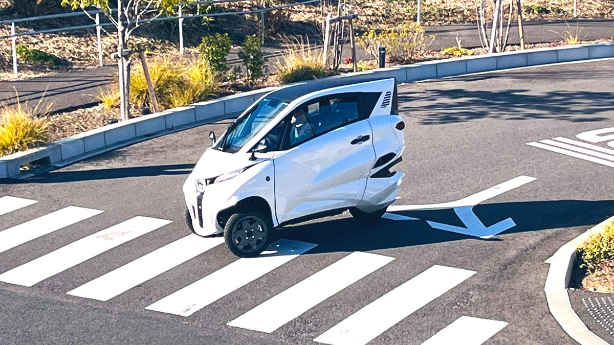 Lean Mobility, Lean3 White color TOYOTA CITY MUSEUM