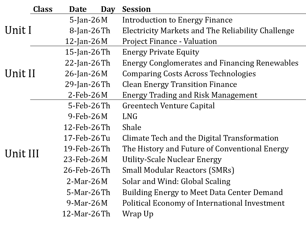joshrauh's tweet photo. My MBA Energy Finance class has begun, and a new post about "Energy, Power, and Scale" is up after the first day of classes. Follow along on https://t.co/1czOXGUOBf ⚡️
Course schedule here👇 https://t.co/kx6bjfXpyG