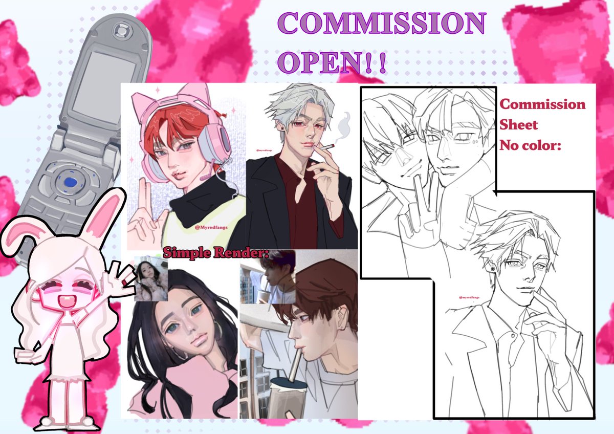 🪩🍓 Axellia ✨🍀Urgent commission open! tweet media