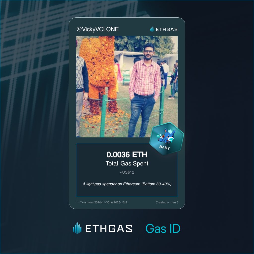 Vicky verma | ETHGas ⛽ tweet media
