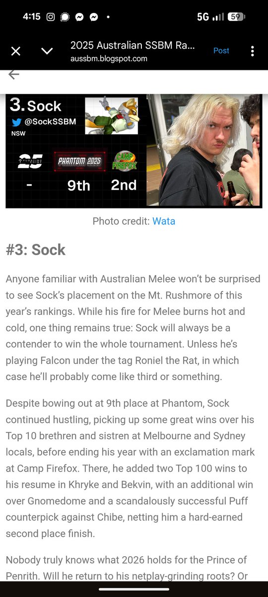 Sock tweet media