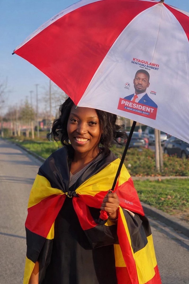 I stand for change because Uganda deserves better. I stand with the people who believe in freedom, dignity, and equal opportunity for all. Wrapped in our flag, we carry the hope of a New Uganda where leadership serves the people, not the other way around.