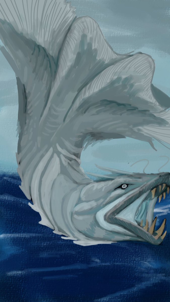 frostbitecryo's tweet image. Jet fish creature thing