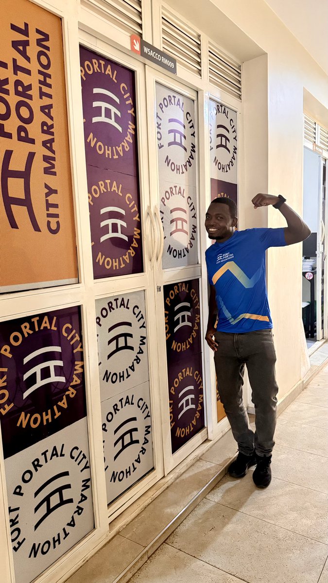 RonAmega's tweet image. I visited the @FPcitymarathon office in Fort Portal City. Oh the joy of seeing dreams that started with small steps grow bigger. 18 July 2026 vibes await you 🔥