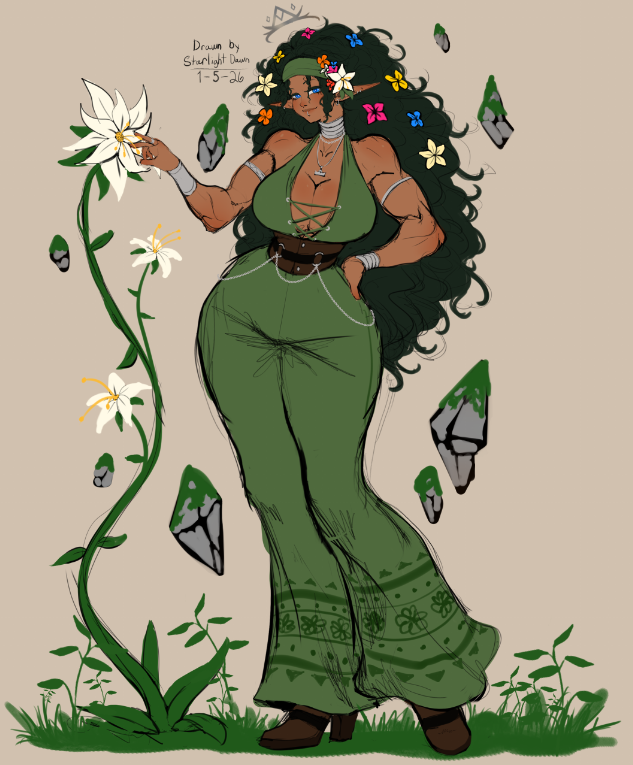 StarlightDawn1_'s tweet photo. Element: Earth🌳
I thought the flowers would look nice.

#fyp #art #conceptart #digitalart #digitaldrawing #illustration #drawing #characterdesign #digitalillustration #clipstudiopaint #drawing #drawingpractice https://t.co/kDgB96Oj27