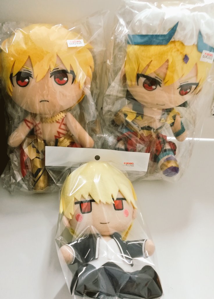 Fate ギルガメッシュ ぬいぐるみセット売り 新品未開封 入荷情報】 FGO ギルガメッシュ ぬいぐるみ 入荷しました✨ 在庫なかっ