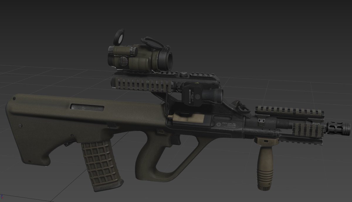 KomradeMatt's tweet image. AUG A3M1 Remake. #Garrysmod #Gmod #3Dmodelling