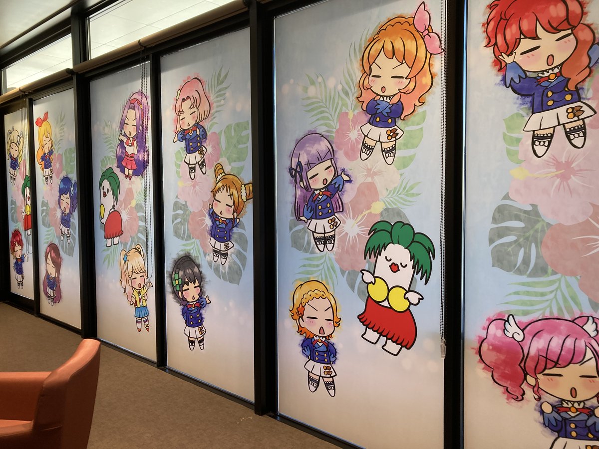 アイカツ！×ハワイアンズコラボ開催中！ イベントスペースの様子をお