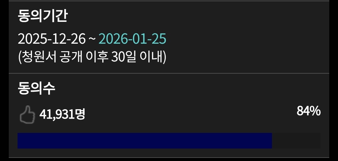 <단역배우 자매 집단 성폭력, 자살 사건> 국회 상임위까지 8,000명 남았습니다.

혹시나 아직 동의 안하신 분들
마지막으로 부탁드립니다.

petitions.assembly.go.kr/proceed/onGoin…