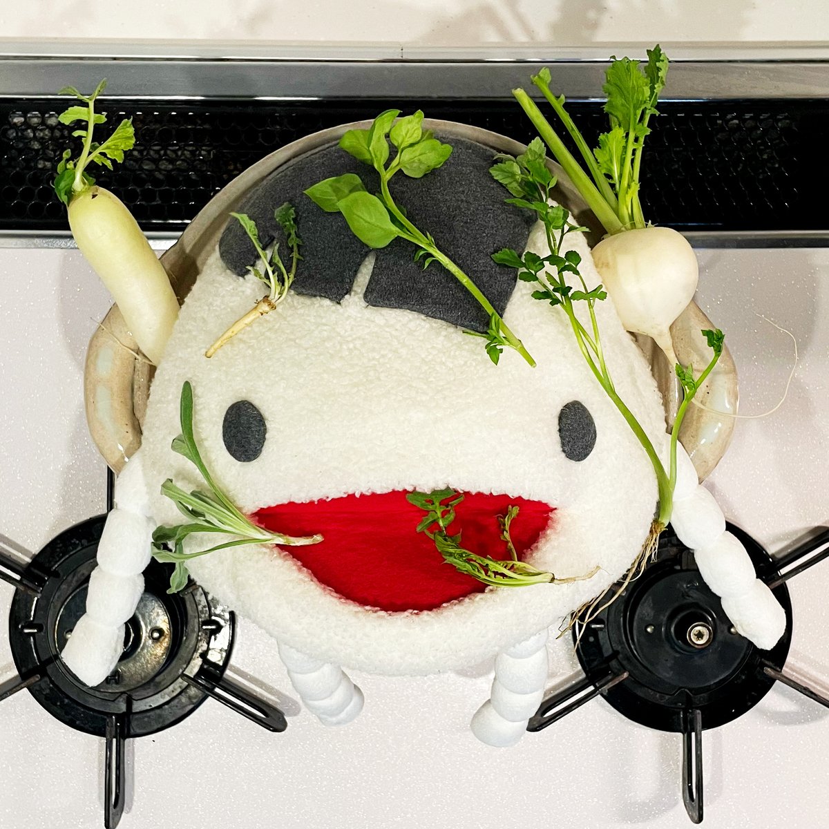 僕を七草粥にしないでください〜🥣🌱
#名作くん