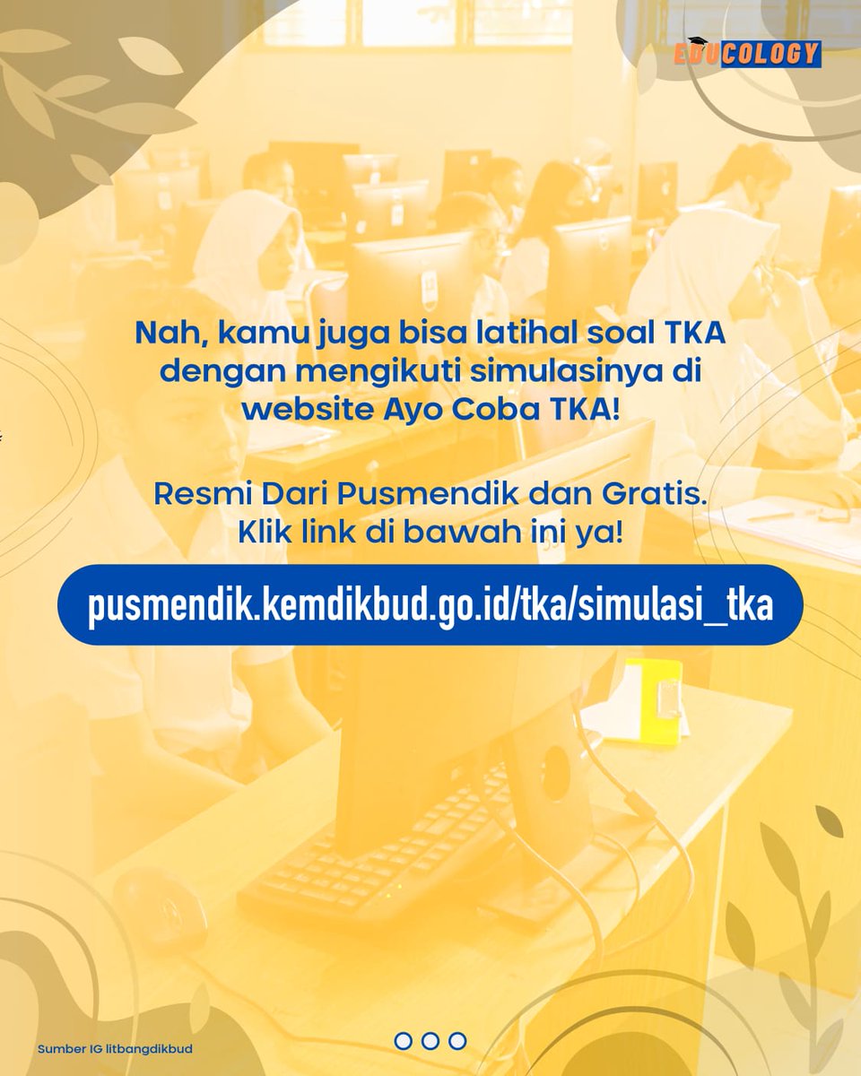 educology_id's tweet image. Teruntuk siswa dan orang tua kelas 6 dan 9, ini dia mata pelajaran yang diujikan dalam TKA jenjang SD dan SMP 📚

Yuk, mulai persiapkan dirimu dengan baik! 🔥

#TKA #EdukatifdanInformatif