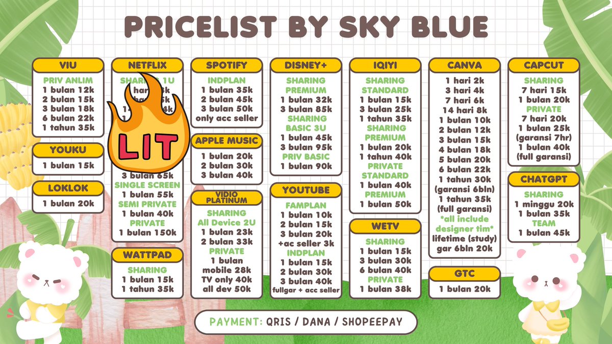 charactfr's tweet image. hello, looking for app prem? ฅฅ ★ kucing kecil akan membantu! o' meow! with _1k+ proofs 🐈🥛 ꒰ harga terjangkau, bergaransi, fast proses ꒱ ready to take your order here &amp;gt; 

꒰ˆമ ˕ മˆ꒱ ❤︎ wa.link/knkcar
testimonie: padlet.com/skyisblue_/Tes…💬
#zonauang #zonajajanᅠ