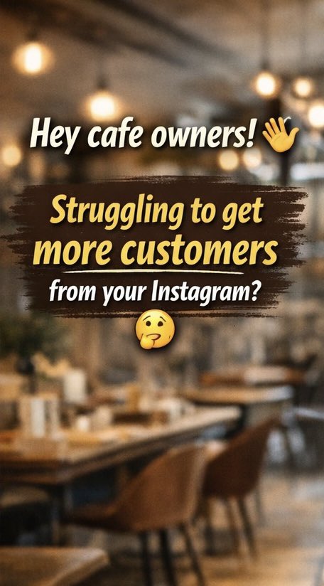 shamsheerrrr's tweet photo. Cafe owners! ☕
Want more customers from your Instagram &amp; TikTok videos?
I can make 5 short Reels/TikTok videos for your cafe in 48 hours → RM1,000
DM me for a free demo video today! 🎥 https://t.co/QC1CzELhnQ