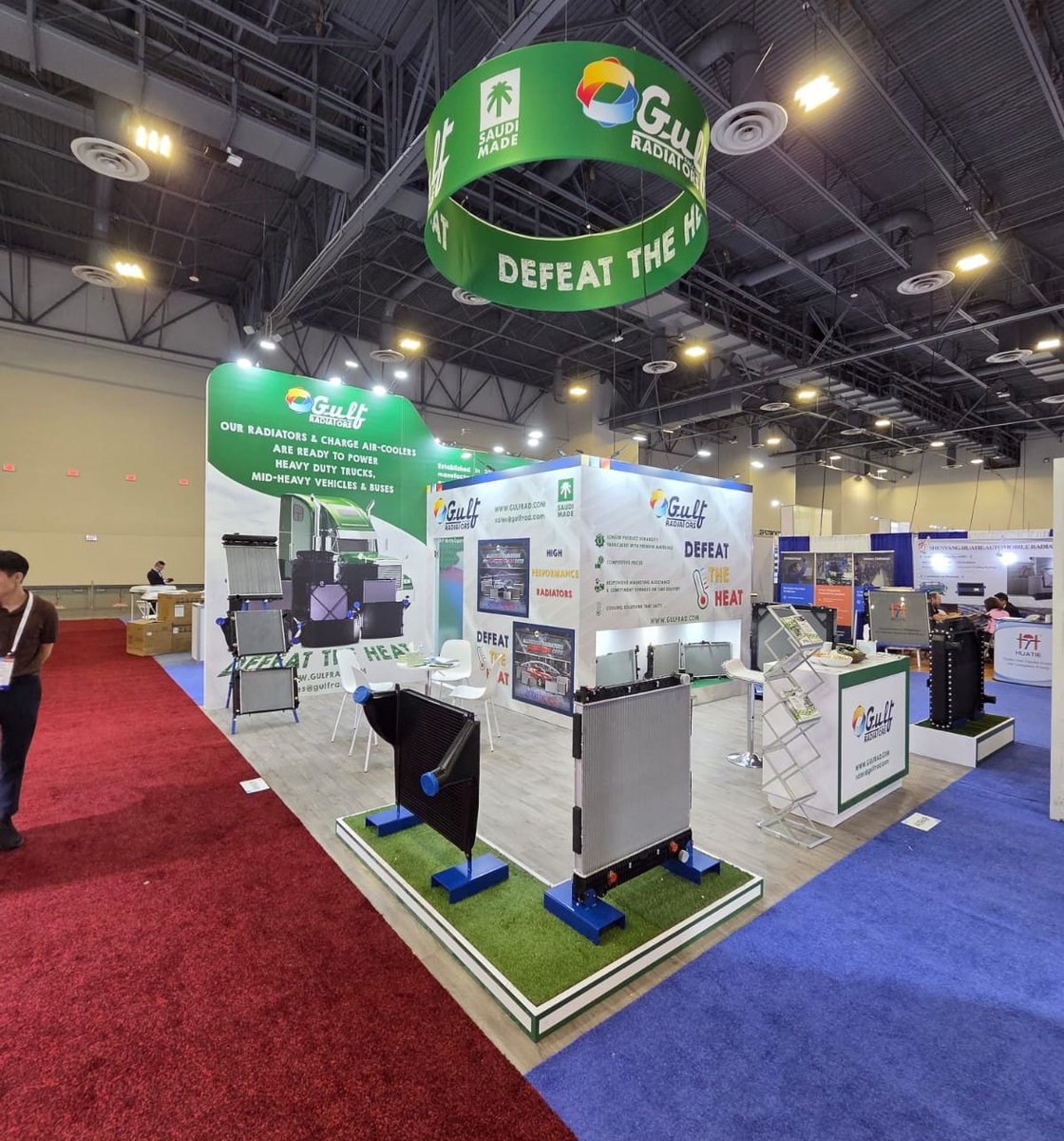gulf_radiators's tweet photo. جانب من مشاركتنا في معرض @aapexshow  في الولايات المتحدة الأمريكية المنعقد قي @vegas  حيث تم التواصل مع العملاء في السوق الامريكي والاستفاده من تبادل الخبرات مع كبرى شركات التصنيع العالمية.
من قلب السعودية إلى العالم.#رديترات #صنع_في_السعودية
 #مصنع_رديترات_الخليج _للصناعة https://t.co/clD9DSIe2A