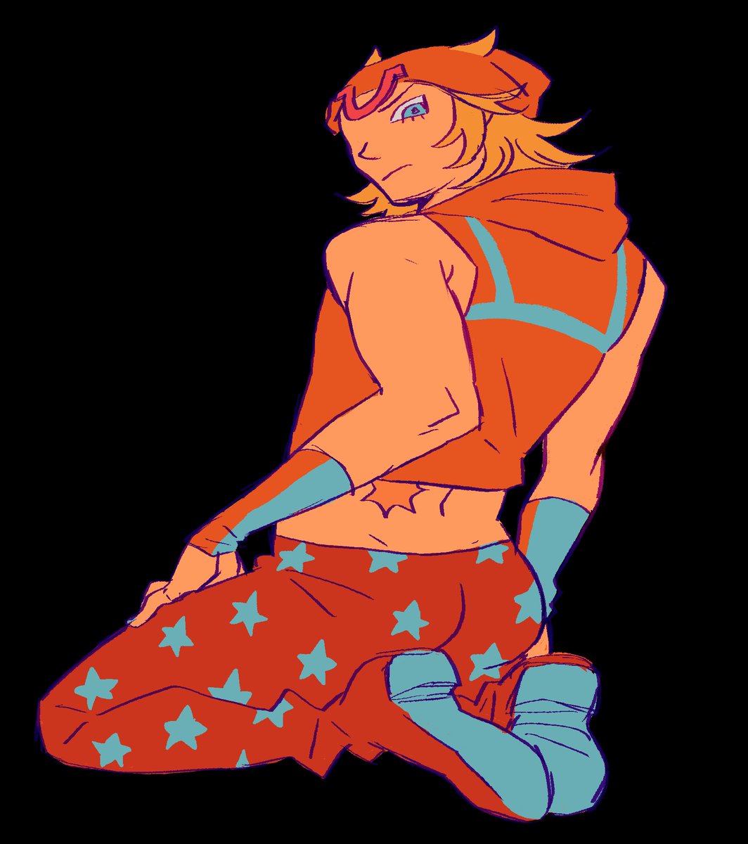 he’s orange for an amazing reason