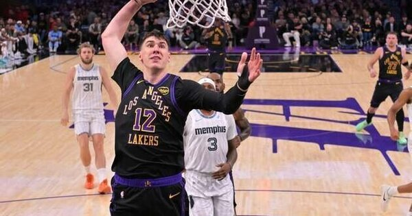 cmdgh0st's tweet photo. Jake LaRavia shines with 21 points and 9 rebounds as the Lakers take down the Grizzlies again! Big plays from Luka, LeBron and Marcus Smart seal the win.  https://t.co/fOnFT57sEh https://t.co/PQ3rxC7vZS