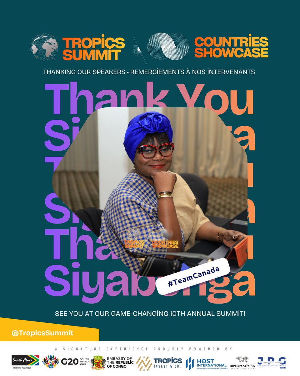 Tropics Summit & Countries Showcase tweet media