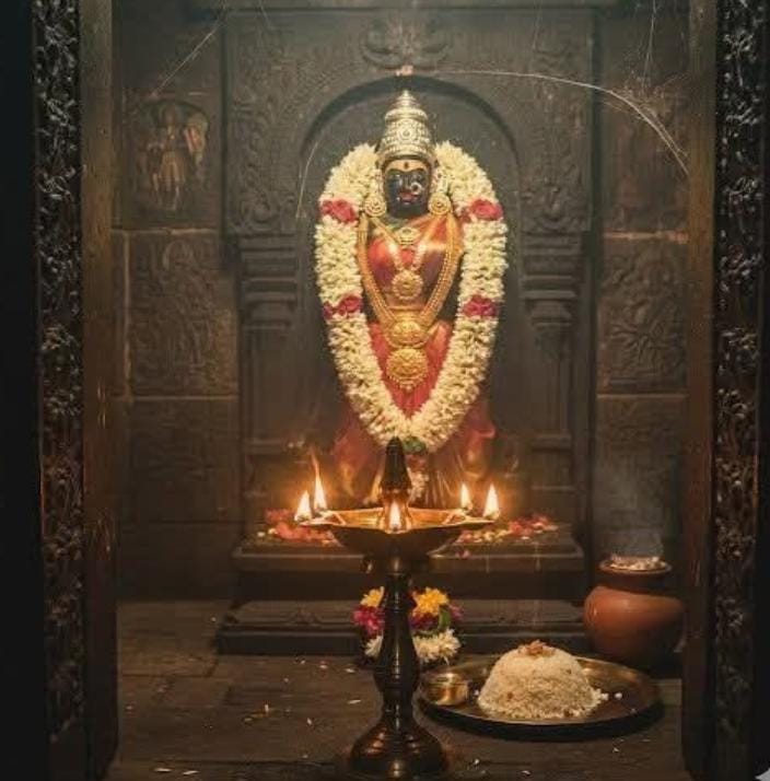 patilji_speaks's tweet photo. एका वर्षासाठी मंदिर बंद असूनही दिवा विझत नाही आणि फुलं सुकत नाहीत? विज्ञानाला पडलेलं सर्वात मोठं कोडं!

मित्रांनो, कल्पना करा की तुम्ही एका खोलीत दिवा लावला, तिथे ताजी फुलं ठेवली, जेवणाचं ताट वाढलं आणि ती खोली पूर्णपणे बाहेरून सीलबंद करून टाकली. वर्षभरानंतर जेव्हा तुम्ही ती खोली उघडाल, तेव्हा तिथे काय असेल? साहजिकच आहे, सगळीकडे कोळीष्टकं असतील, दिवा विझलेला असेल आणि अन्नाचा वास सुटला असेल. पण आपल्या भारतात एक असं ठिकाण आहे जिथे हे विज्ञानाचे नियम पूर्णपणे फेल ठरतात. मी बोलतोय कर्नाटकातील  (Karnataka) हसन जिल्ह्यात असलेल्या 'हसनंबा मंदिरा' (Hassanamba Temple) बद्दल. हे मंदिर म्हणजे केवळ श्रद्धेचा विषय नाही, तर संशोधकांसाठी एक न सुटलेलं रहस्य आहे.

या मंदिराची (Mysterious Temple)  सर्वात मोठी जादू घडते ती मंदिर बंद करण्याच्या प्रक्रियेत आणि वर्षभरानंतर ते पुन्हा उघडण्याच्या त्या थरारक क्षणात. परंपरेनुसार, जेव्हा दिवाळीचा उत्सव संपतो आणि मंदिर बंद करण्याची वेळ येते, तेव्हा पुजारी गर्भगृहात देवीची मनोभावे पूजा करतात. देवीसमोर एक तुपाचा नंदादीप (The Eternal Lamp) लावला जातो, सुवासिक फुलांचे हार अर्पण केले जातात आणि नैवेद्य म्हणून शिजवलेला भात ठेवला जातो. यानंतर मंदिराचे जड लाकडी दरवाजे बंद केले जातात आणि त्यावर सरकारी शिक्का मारून ते वर्षभरासाठी सील केले जाते. बरोबर एक वर्षानंतर, जेव्हा पुढच्या दिवाळीत हे दरवाजे पुन्हा उघडले जातात, तेव्हा तिथे उपस्थित असलेल्या प्रत्येकाच्या अंगावर काटा येतो. तो एक वर्षापूर्वी लावलेला दिवा आजही तेवत असतो, देवीच्या गळ्यातील ती फुलं आजही तितकीच ताजी आणि सुवासिक असतात, जणू काही ती आत्ताच कुणीतरी वाहिली आहेत, आणि तो ठेवलेला भातही अजिबात खराब झालेला नसतो. एका बंदिस्त जागी, जिथे हवा नाही की उजेड नाही, तिथे हा चमत्कार कसा घडतो, याचं उत्तर आजही कोणाकडेच नाही.

या मंदिराच्या अस्तित्वामागे एक हृदयस्पर्शी पौराणिक कथा सांगितली जाते. प्राचीन काळी याच भागात एक अत्यंत सात्त्विक आणि देवीभक्त सून राहत होती, जी तासनतास देवीच्या भक्तीत तल्लीन असायची. पण तिची सासू खूप रागीट आणि क्रूर होती. एकदा ती सून मंदिराच्या परिसरात प्रार्थना करत असताना, सासूने तिथे येऊन रागाच्या भरात सुनेला जोरात मारले. मार बसताच ती सून वेदनेने कळवळली आणि तिने देवीला मदतीसाठी हाक मारली. आपल्या भक्ताचा हा आक्रोश ऐकून देवी हसनंबा तिथे प्रकट झाली आणि तिने आपल्या भक्ताला सासूच्या त्रासातून मुक्त करण्यासाठी तिचे रूपांतर एका दगडात केले आणि तिला कायमचे आपल्या चरणापाशी स्थान दिले. असं म्हणतात की, आजही तो दगड मंदिराच्या प्रांगणात आहे आणि तो दरवर्षी तांदळाच्या एका दाण्याइतका देवीच्या मूर्तीकडे सरकतोय.

(ज्याला सुनेचा दगड - 'Sose Kallu' म्हणतात) ज्या दिवशी हा दगड देवीला स्पर्श करेल, त्या दिवशी कलियुगाचा अंत होईल, अशी लोकांची धारणा आहे. या कथेसोबतच असंही मानलं जातं की वाराणसीहून आलेल्या सात मातांनी (सप्तमातृका) या भूमीच्या सौंदर्याने मोहित होऊन इथेच वास्तव्य केलं, ज्यापैकी तिघी या मंदिरात अदृश्य रूपात वास करतात.

हसनंबा मंदिराचा हा सोहळा म्हणजे संपूर्ण कर्नाटक राज्यासाठी एक मोठा सण असतो, ज्याला 'हसनंबा जात्रे' असं म्हटलं जातं. आश्विन महिन्यातील पौर्णिमेनंतर येणाऱ्या पहिल्या गुरुवारी, ज्याला मन्नार गुरुवारा म्हणतात, मंदिराचे दरवाजे उघडले जातात. हे मंदिर फक्त १० ते १५ दिवसांसाठीच उघडत असल्याने तिथे दर्शनासाठी २-३ किलोमीटर लांब रांगा लागतात. संपूर्ण हसन शहर या काळात दिव्यांनी उजळून निघतं, पारंपारिक नंदी ध्वजांची मिरवणूक निघते आणि लोककलाकारांच्या सादरीकरणाने वातावरण भारावून जातं. शेवटच्या दिवशी पुन्हा एकदा मोठा पूजाविधी होतो आणि पुढच्या वर्षी पुन्हा भेटू या आशेने, नवा दिवा आणि नवी फुलं ठेवून मंदिराचे दरवाजे वर्षभरासाठी बंद केले जातात. आजच्या काळात आपण प्रत्येक गोष्ट विज्ञानाच्या चष्म्यातून पाहतो, 

पण हसनंबा देवीचं हे मंदिर आपल्याला जाणीव करून देतं की, या जगात अशाही काही शक्ती आहेत ज्या आपल्या विचारांच्या पलीकडे आहेत. निसर्ग, काळ आणि दैवी शक्ती यांचा हा संगम खरोखरच अद्भूत आहे.