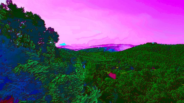 NubesDesign's tweet image. Art of the Day! "South of France". Buy at: ArtPal.com/nubesdesignch?…