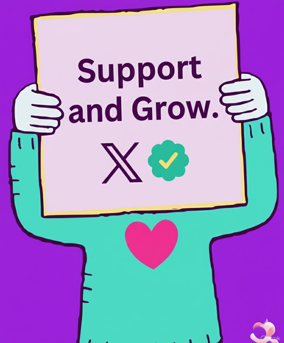 🌸Looking for real support on X?

🌸Say Hi 👋

🌸Let’s grow together 💹🤝