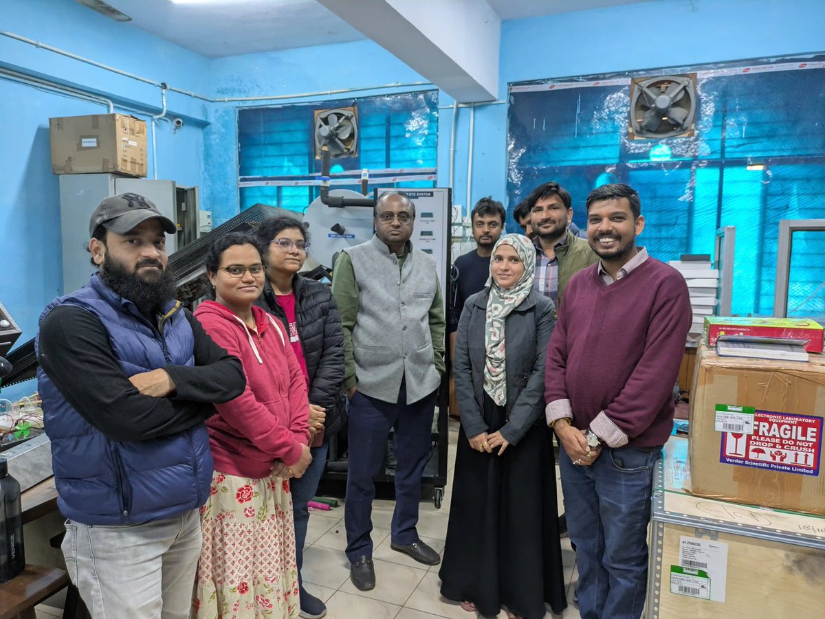 HelloEcosense's tweet photo. #Ecosense supplied Renewable Energy Lab at @jmiu_official.
👉 Battery Cycler with Data Analytics
👉 Wind Turbine Emulator
👉 Solar Concentrator Training System
👉 Solar PV Emulator for PV system
Read more: https://t.co/vTxnoIMxTP https://t.co/ITxohGJoCu