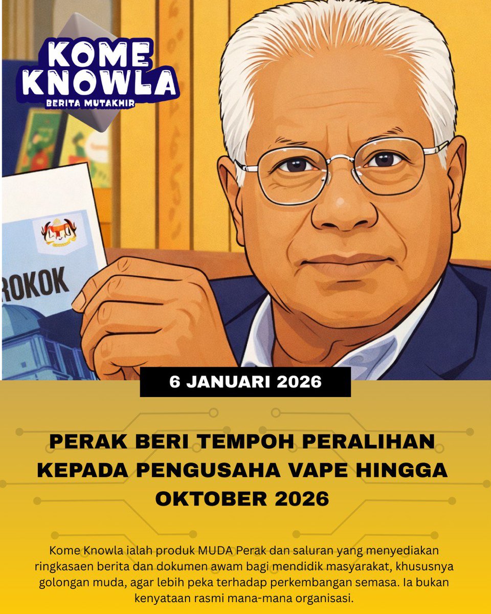 mudaperakrasmi's tweet photo. #komeknowla #perak #vape #komeknowlabm https://t.co/9lryjyLHty