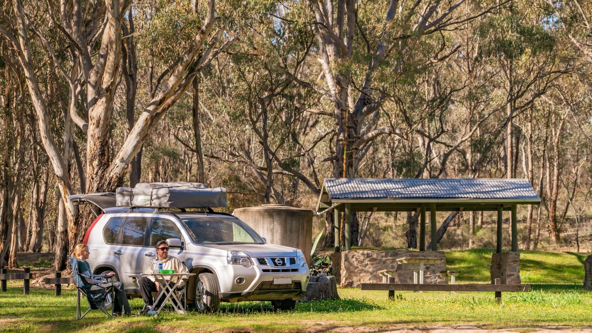 FFMVic's tweet photo. Looking for a #camping spot packed with history and surrounded by nature?

The #Waanyarra Recreation Site is the perfect mix of peaceful bushland and fascinating goldfields heritage ⛏️

Set in the heart of the #Dunolly State Forest, this free campground lets you explore the remains of the old 1850s township.
 
As you wander the bush, keep an eye out for cultural heritage, European settlement, and the region’s rich mining past.

With toilets, a picnic shelter, picnic tables, fire pits, #wood-fired BBQs, and plenty of space for campervans, small #caravans and unpowered bush camping, it’s a great base for a weekend away.

For more information visit 👉 https://t.co/RNXpO3Riz6