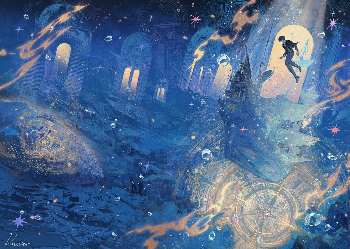 KrusierWeasley's tweet photo. 𝓦𝓱𝓲𝓼𝓹𝓮𝓻𝓼 𝓑𝓮𝓷𝓮𝓪𝓽𝓱 𝓽𝓱𝓮 𝓢𝓮𝓪🌊
Lord of Mysteries 2 - Circle of Inevitability Vol. 8: Sinner Pt. I

The 8th cover art I’ve created for the Circle of Inevitability series!🤲
#LordofMysteries #CircleofInevitability https://t.co/B0hOeJEOCs